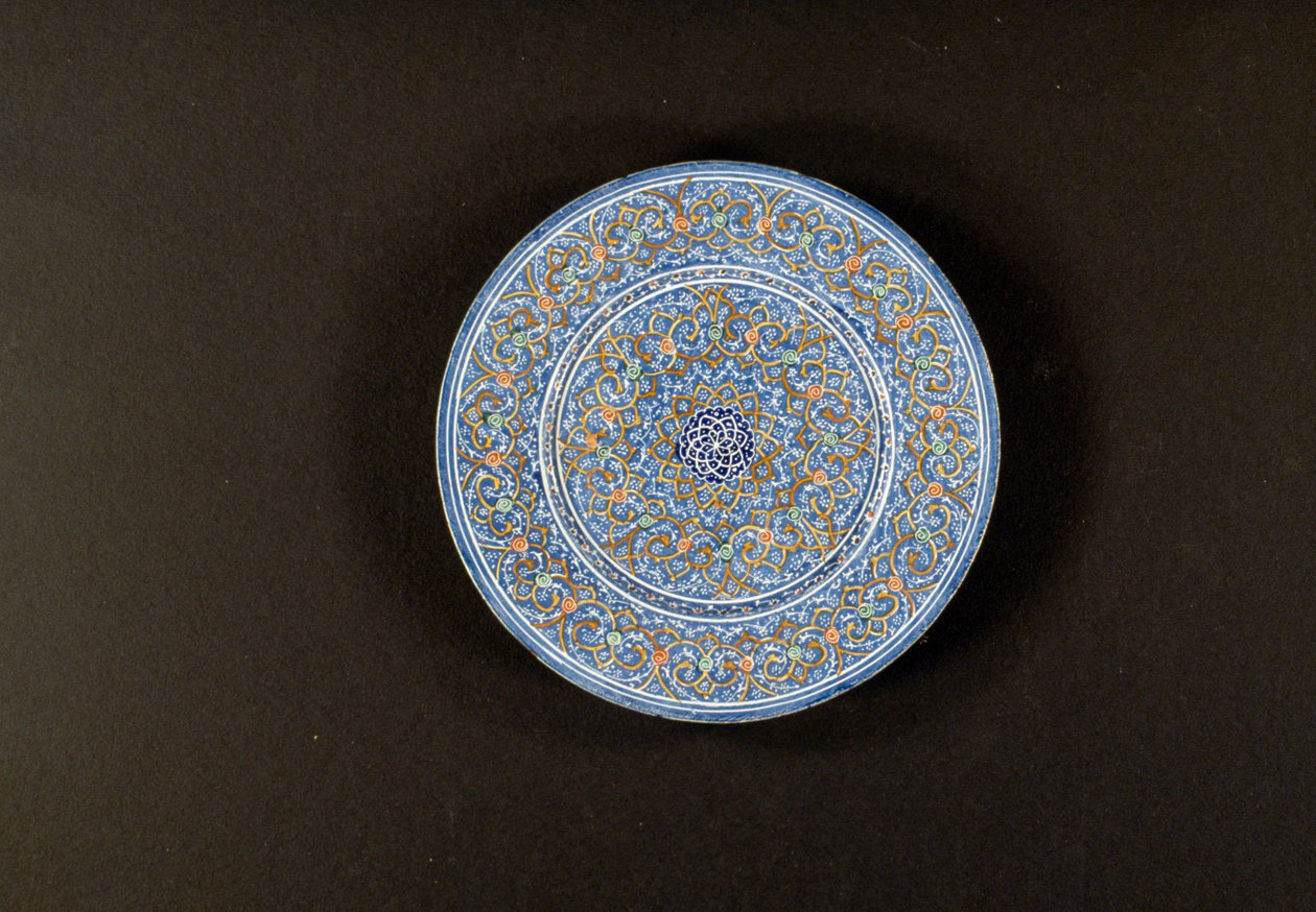 Decorated plate, Iran بواسطة غير معروف غير معروف