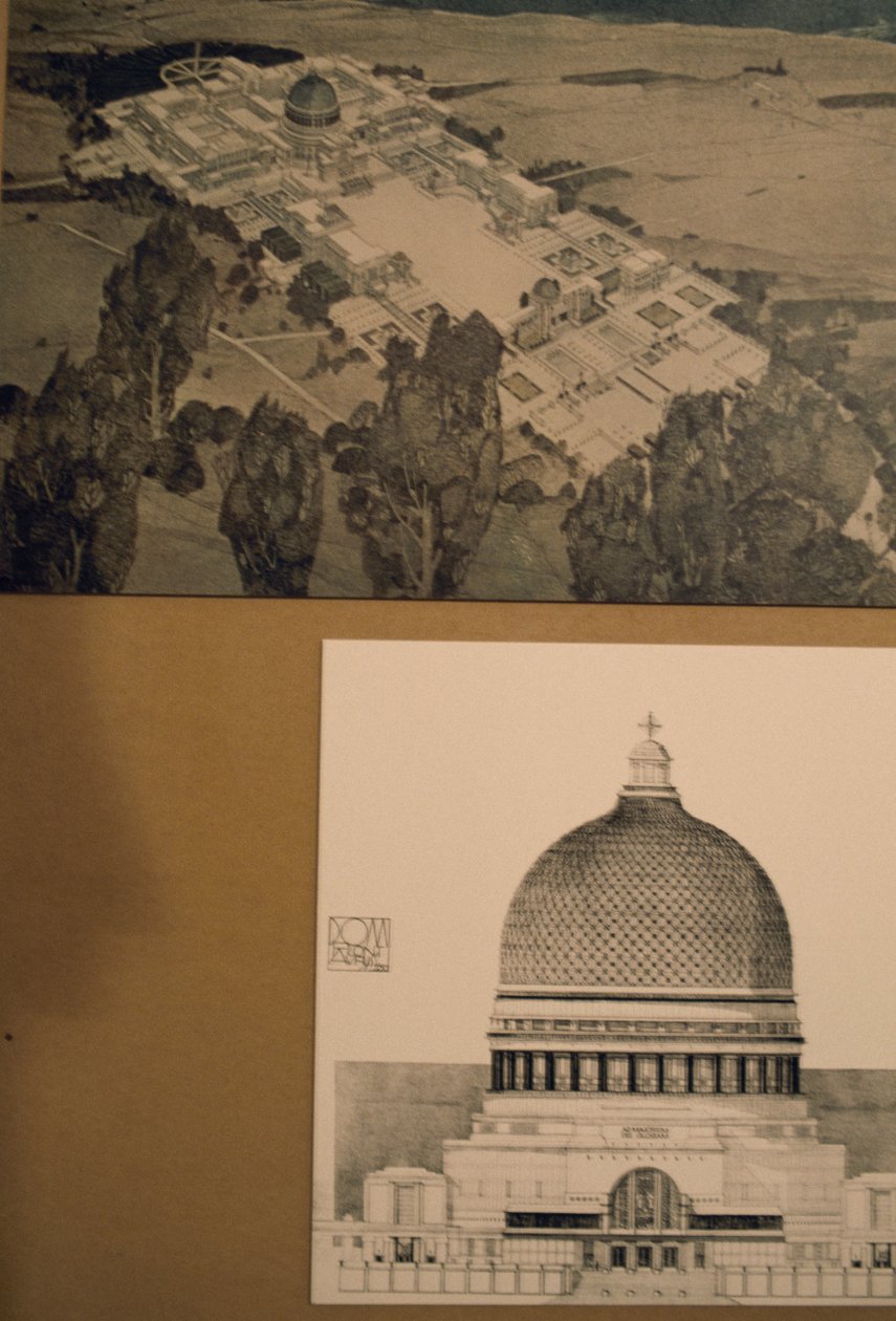 Draft drawing for papal palace in Holy Land بواسطة غير معروف غير معروف