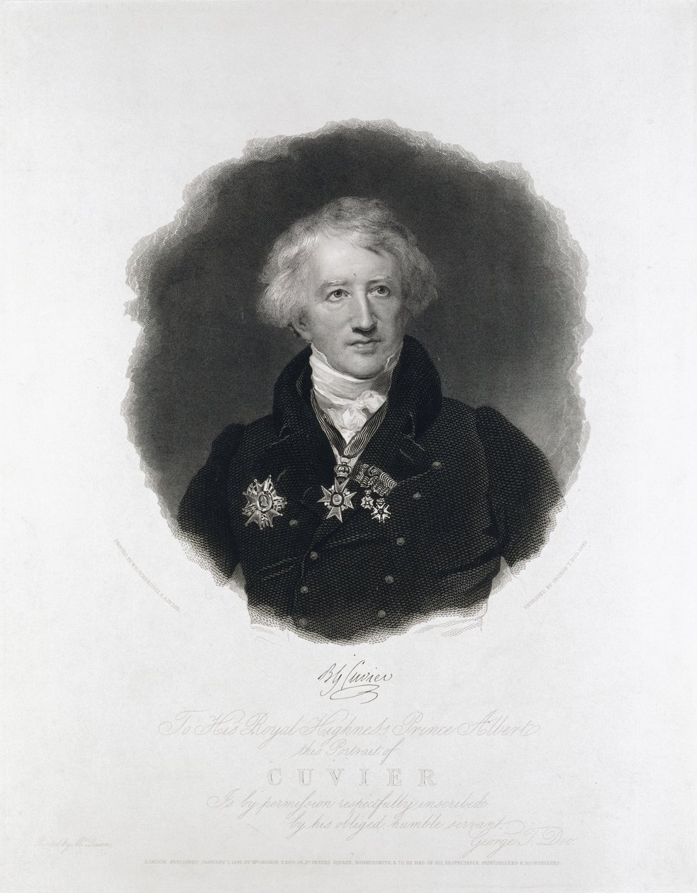 Georges Cuvier, French anatomist بواسطة غير معروف غير معروف