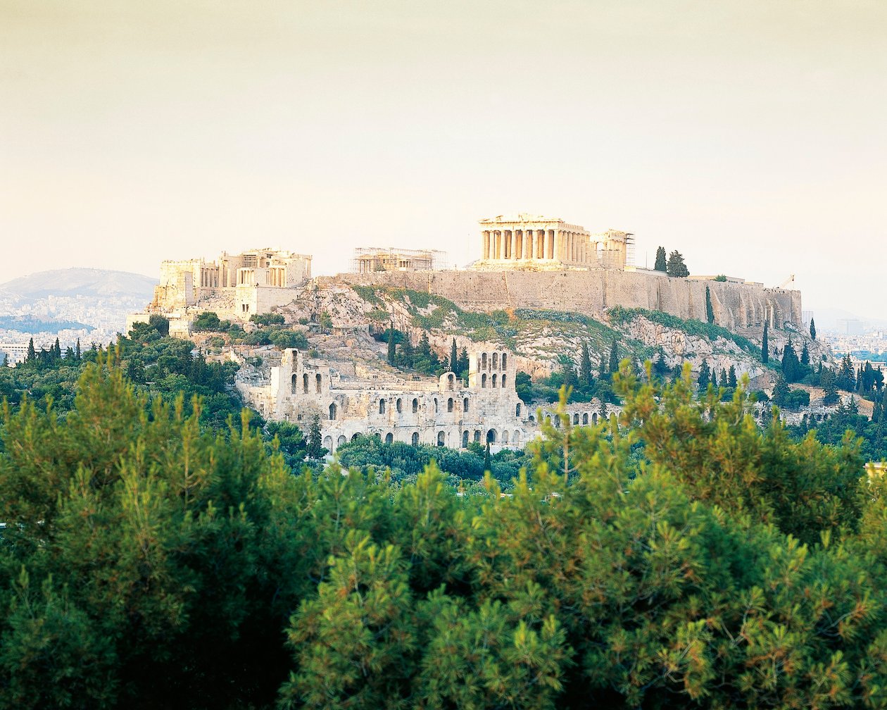 Greece, Attica, Acropolis of Athens Parthenon بواسطة غير معروف غير معروف