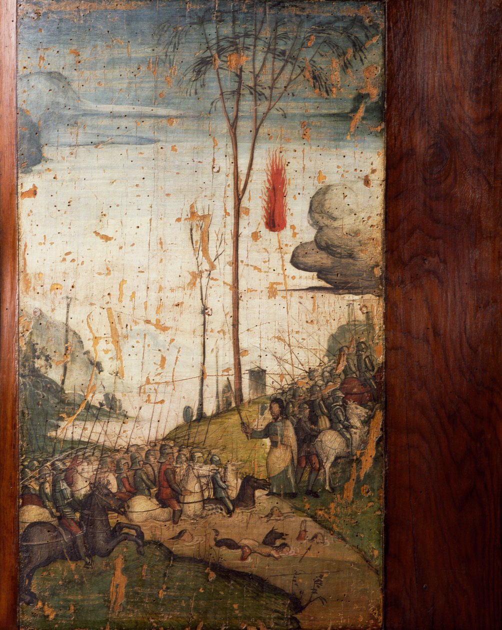 Italy, Milan, Church of St Mary the Gracious, Old Sacristy, Crossing the Red Sea, painted board بواسطة غير معروف غير معروف