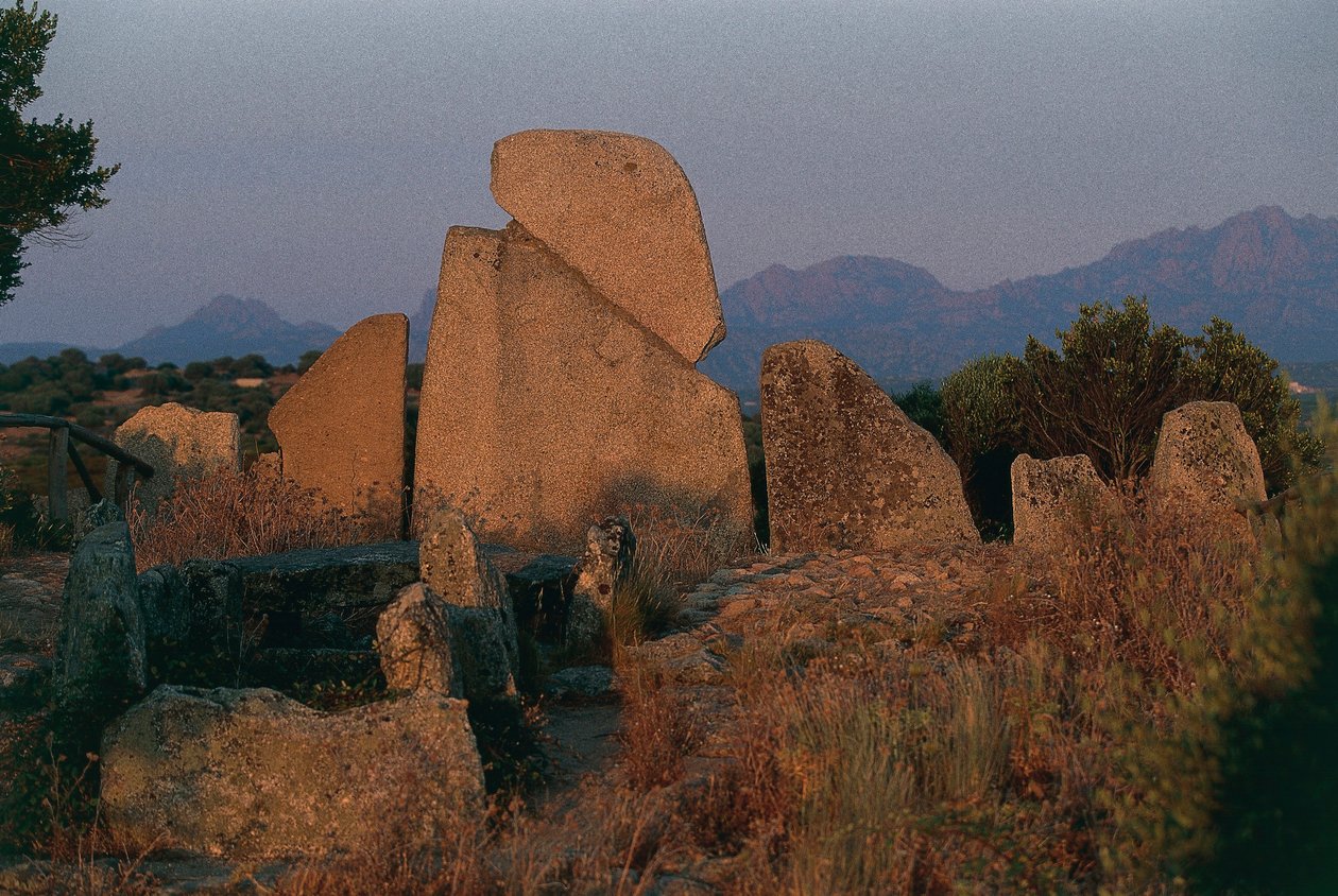 Italy, Sardinia, Arzachena, province of Olbia-Tempio, Li Longhi Giants