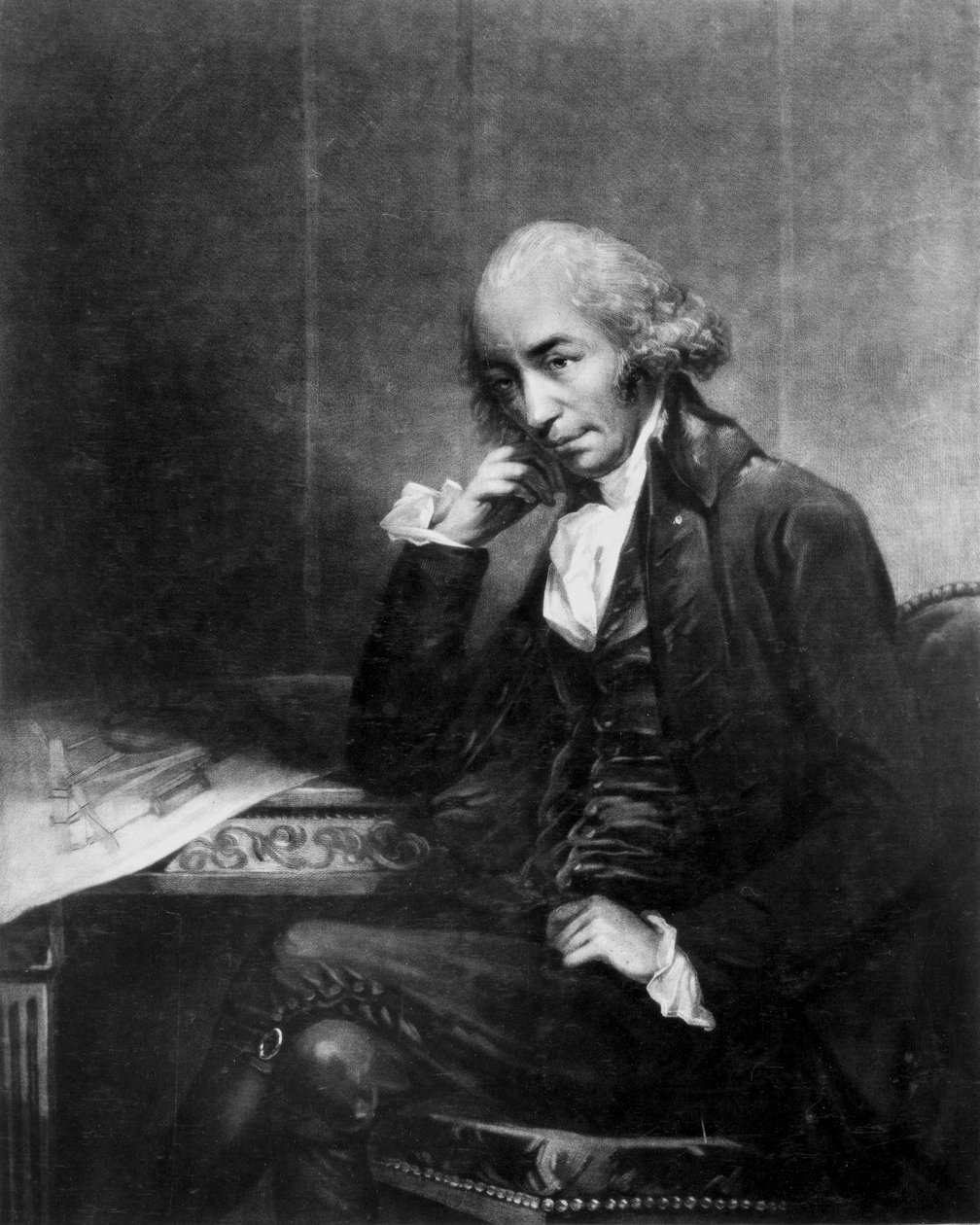 James Watt, Scottish engineer, c 1793 بواسطة غير معروف غير معروف