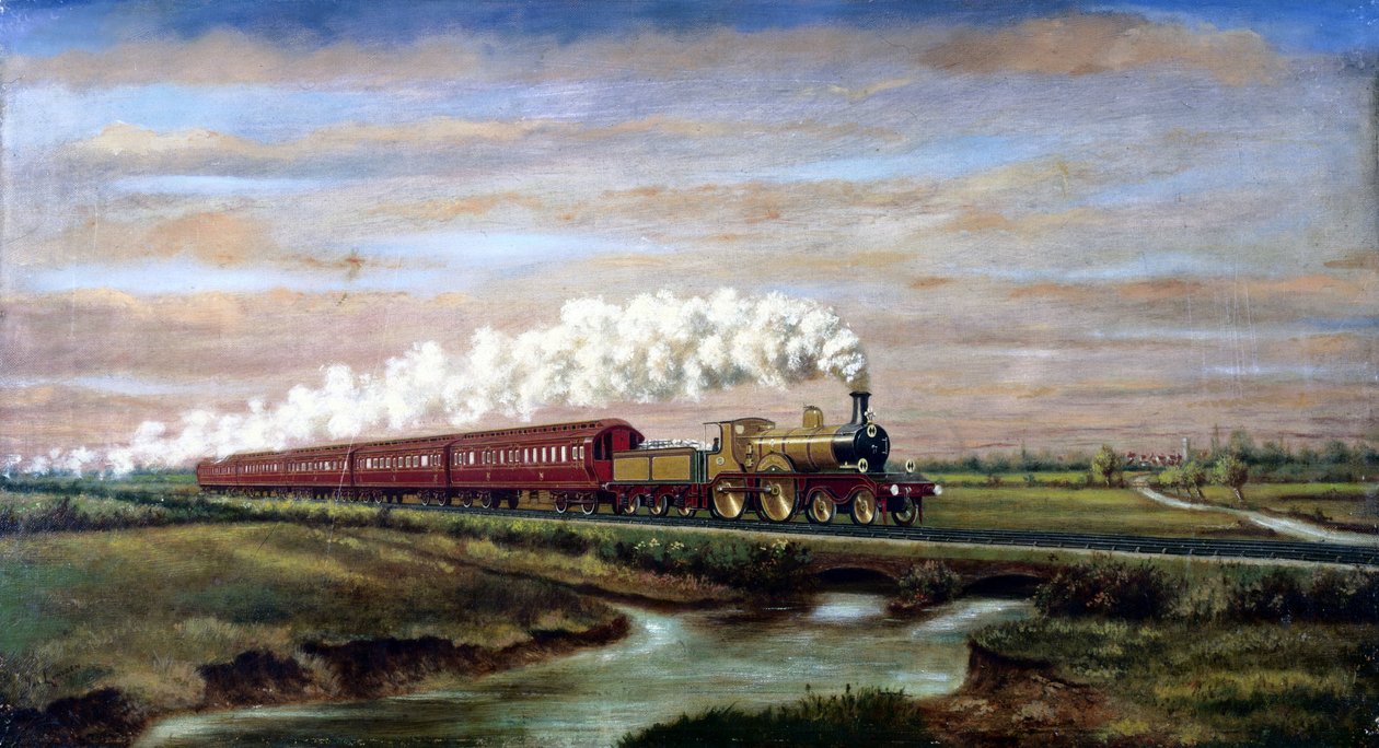 London Brighton & South Coast Railway Royal Train بواسطة غير معروف غير معروف
