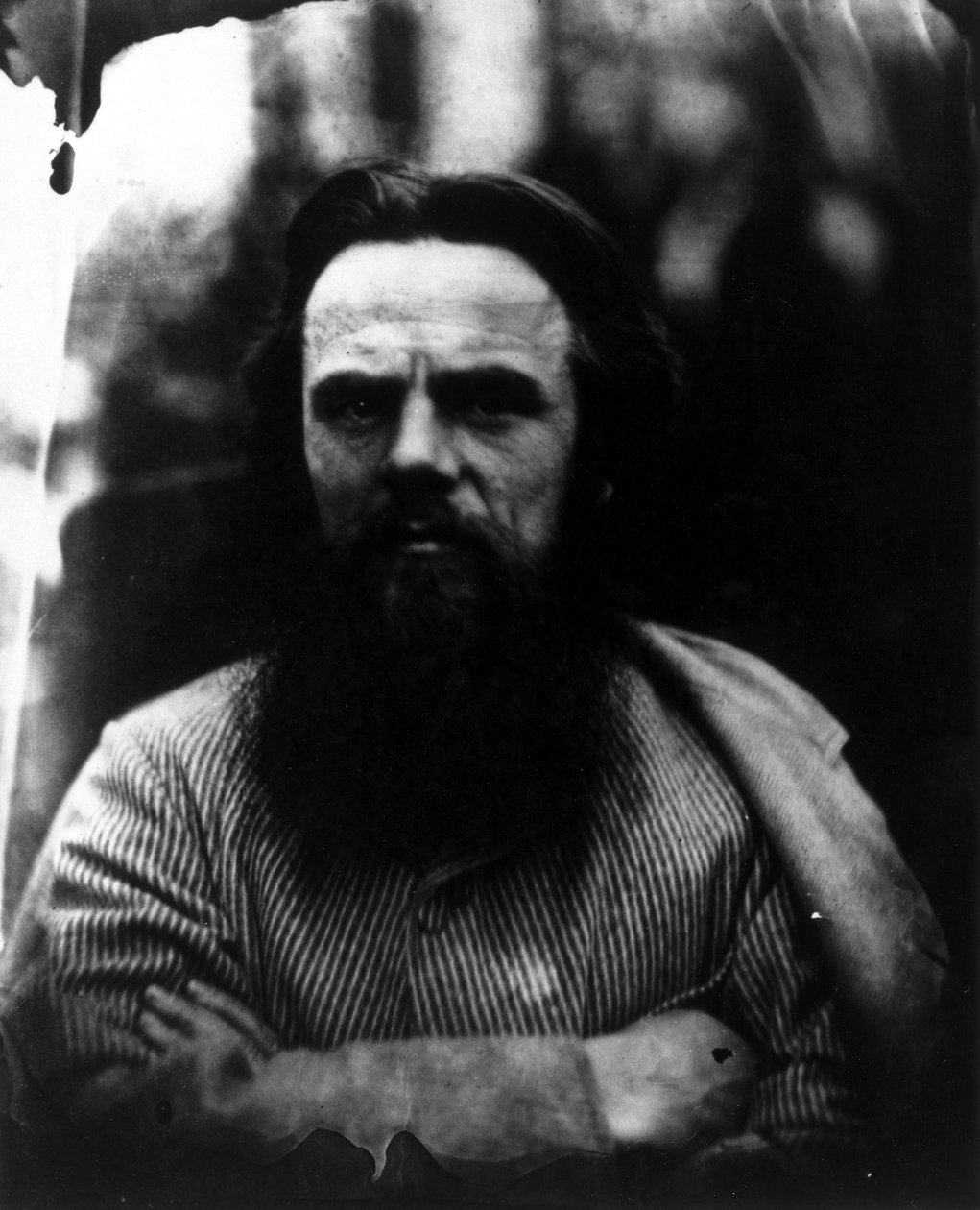 Photograph of Holman Hunt full face
