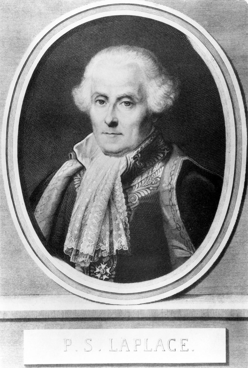 Pierre Simon, French physician, mathematician and astronomer, c 1800 بواسطة غير معروف غير معروف