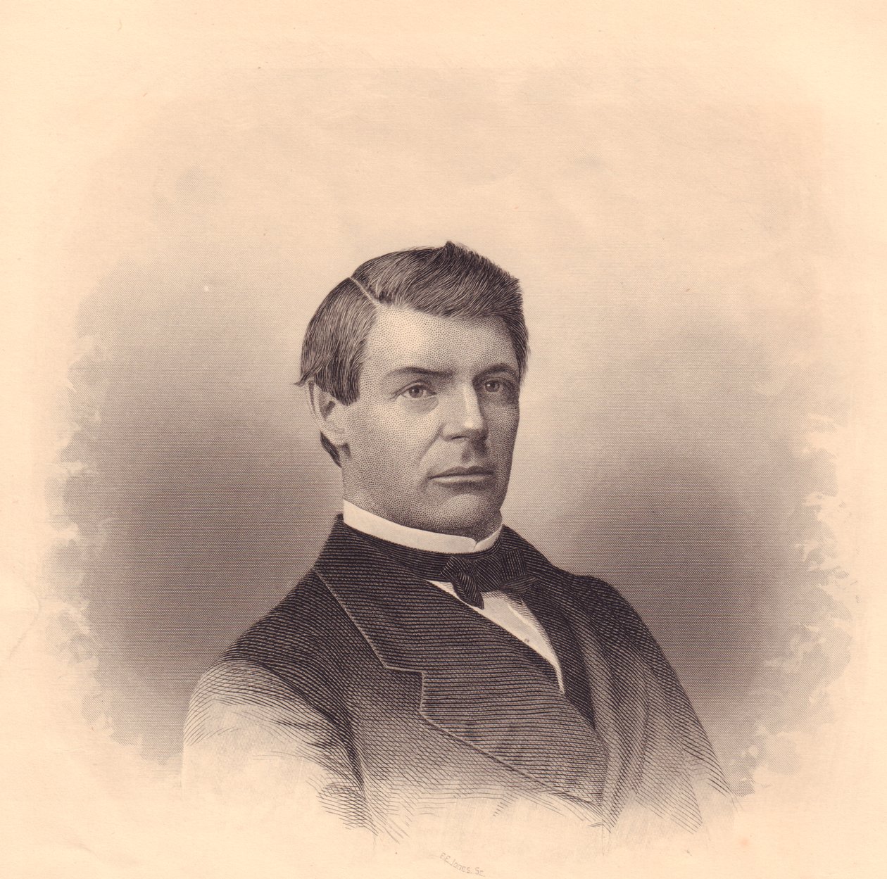 Portrait of American Methodist Bishop John Morgan Walden (1831-1914), engraving by FE Jones, circa 1870 بواسطة غير معروف غير معروف