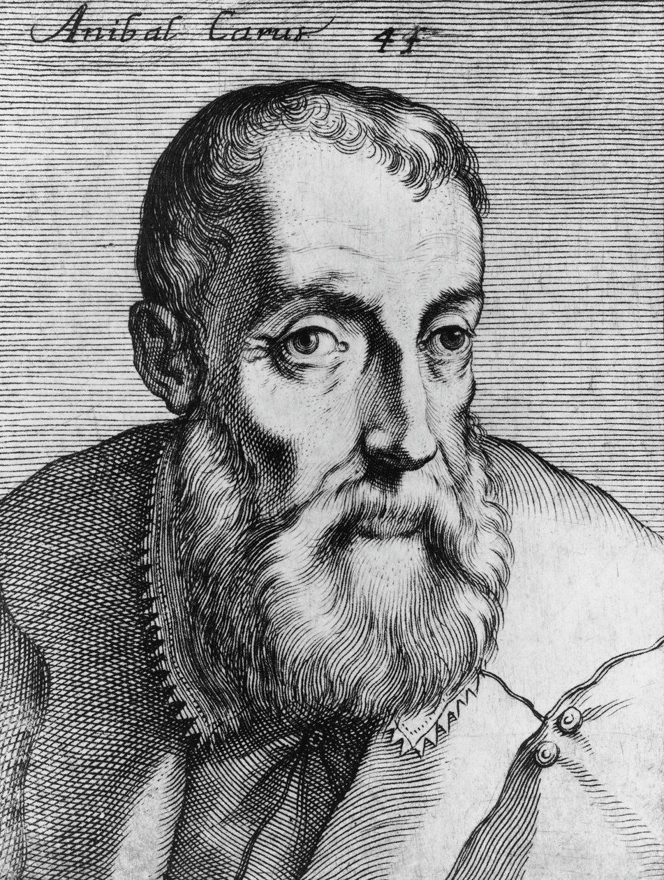 صورة لأنيبال كارو (1507-1566) ، شاعر إيطالي ، كاتب مسرحي ومترجم ، نقش بواسطة غير معروف غير معروف