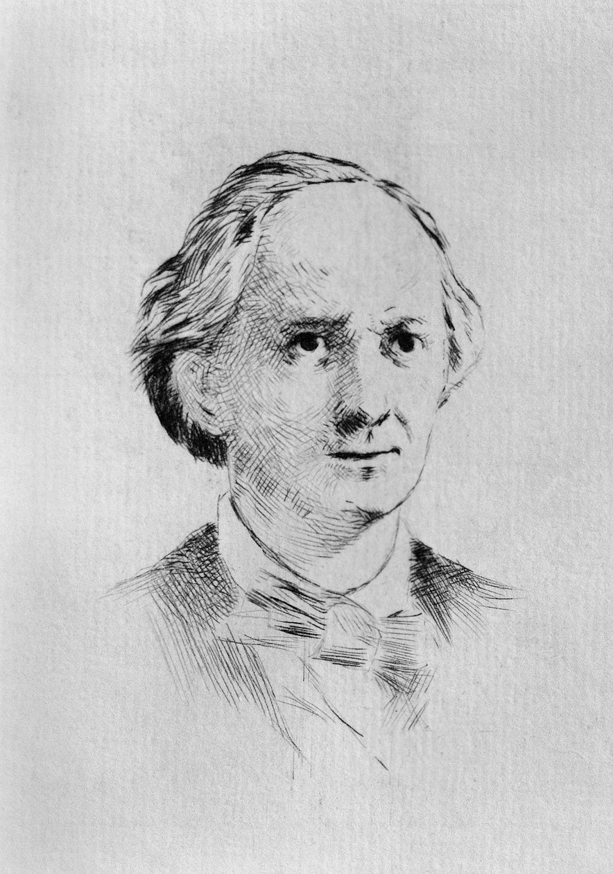 Portrait of Charles Pierre Baudelaire (1821-1867), French poet, essayist, art critic, and translator بواسطة غير معروف غير معروف