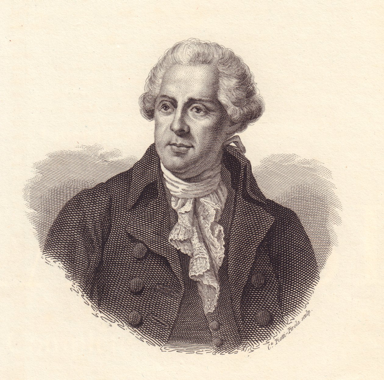 Portrait of Corsican patriot Filippo Antonio Pasquale de