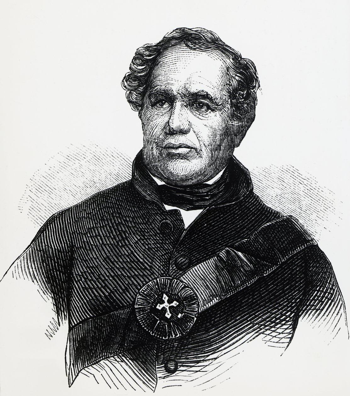 صورة إليزار ويليامز (1788-1858) ، قس أنجليكاني ، ادعى بالاحتيال أنه دوفين فرنسا المفقود ، نقش بواسطة غير معروف غير معروف