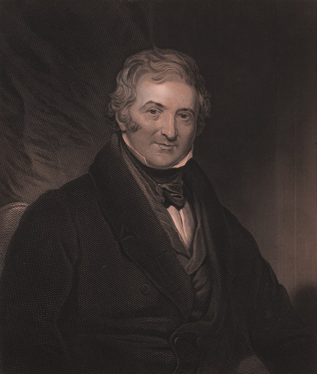 Portrait of English playwright Thomas Morton (1764-1838), engraving by W Hunt from painting by Martin Archer Shee, 23x32 cm, Virtue and Co Publisher, London, circa 1860 بواسطة غير معروف غير معروف