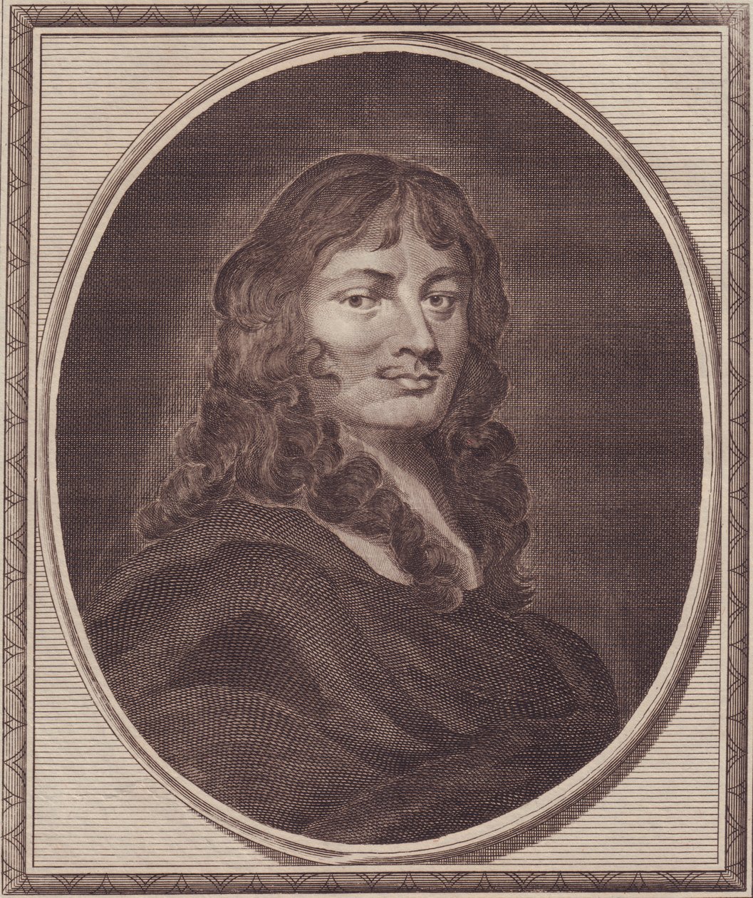 صورة للسياسي الإنجليزي السير ويليام تمبل (1628-1699) ، نقش نحاسي لجون جولدار (1729-1795) من لوحة بي ليلي بواسطة غير معروف غير معروف