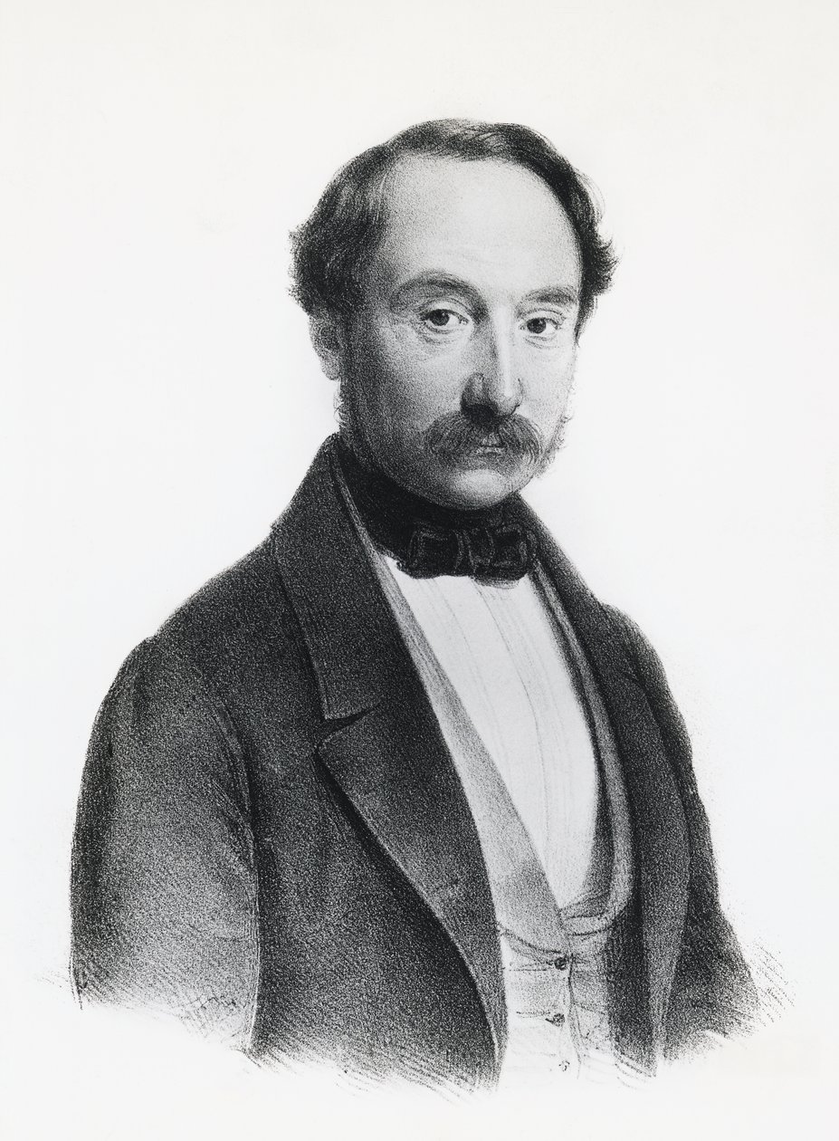 Portrait of Francesco Rizzoli (1809-1880), Italian politician, physician and surgeon, engraving بواسطة غير معروف غير معروف