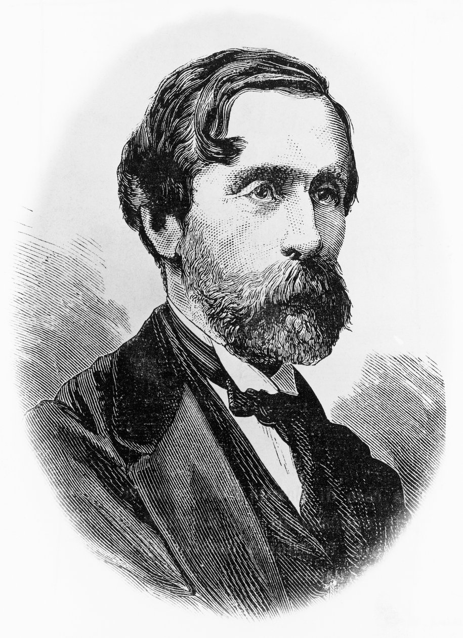 Portrait of Giulio Carcano (1812-1884), Italian politician, writer and journalist, engraving بواسطة غير معروف غير معروف