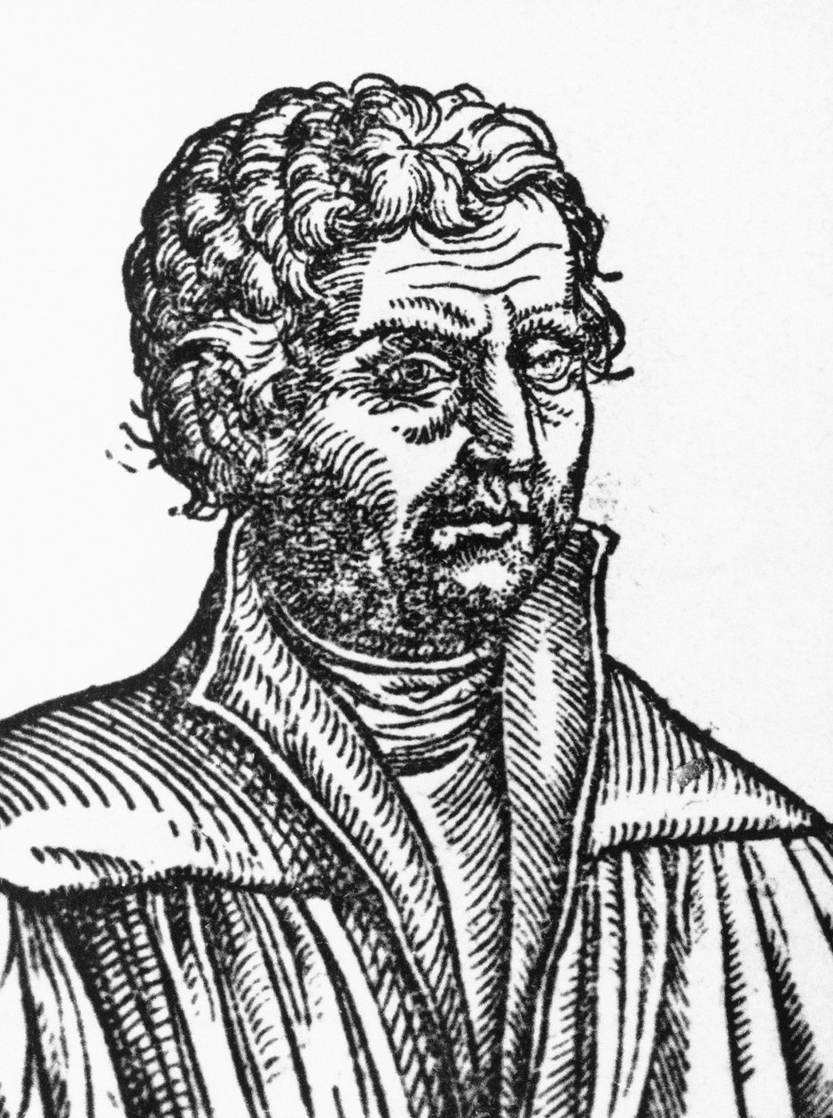 Portrait of Johannes Reuchlin (1455-1522), German philosopher and humanist, engraving بواسطة غير معروف غير معروف