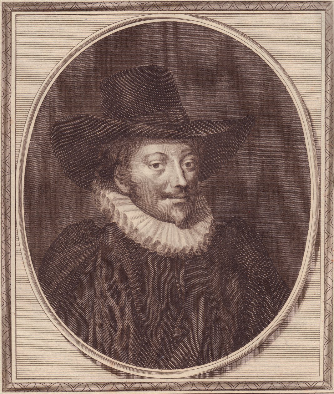 Portrait of John Williams (1582-1650), Archbishop of York, copper engraving by John Goldar (1729-1795) بواسطة غير معروف غير معروف