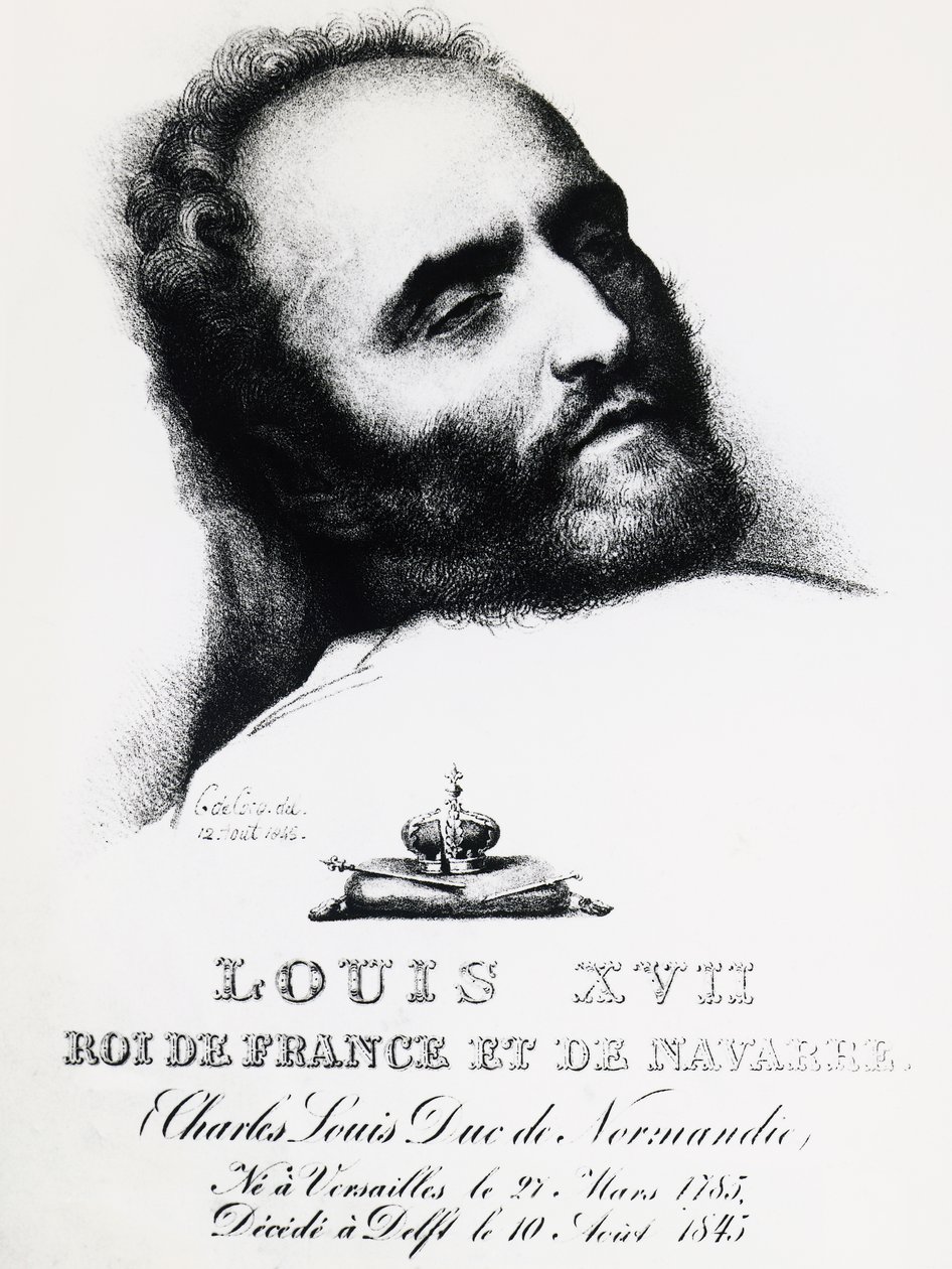 Portrait of Karl Wilhelm Naundorff (1785-1845), the most famous and stubborn of the many who claimed to be the Dauphin of France, on his deathbed in Delft, August 12 بواسطة غير معروف غير معروف