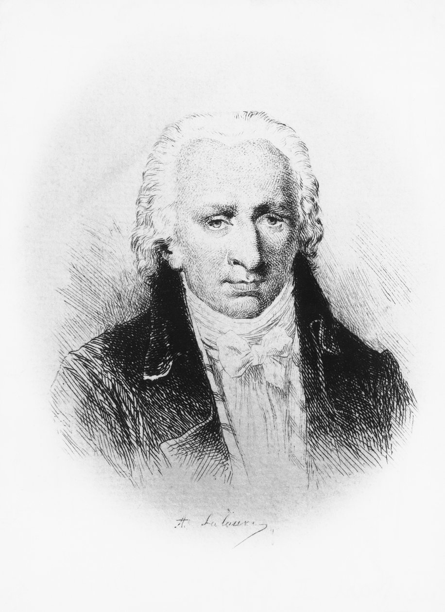 صورة لستانيسلاس جان ، ماركيز دي بوفليرس (1738-1815) ، كاتب فرنسي ، جندي ، وأكاديمي ، نقش بعد الرسم بواسطة أدولف لالوز (1838-1905) بواسطة غير معروف غير معروف