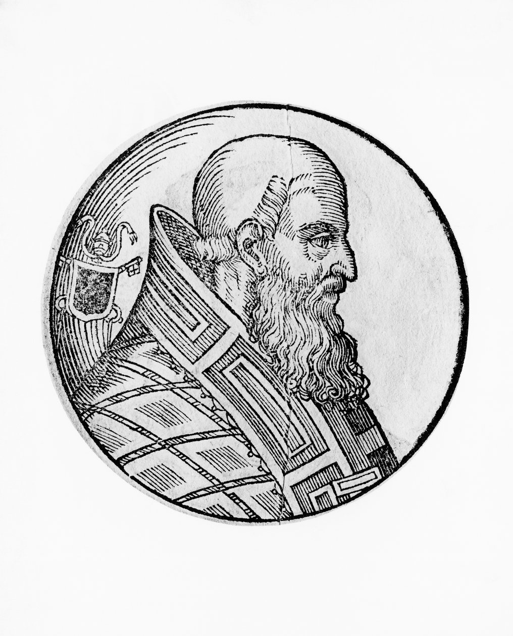 Portrait of Stephen V, or VI (died 891) بواسطة غير معروف غير معروف