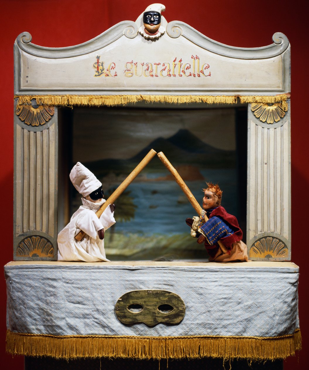 Punch (Pulcinella) و Pasquale Terremoto ، دمى من مسرح Maria Imperatrice Guarattelle ، نابولي ، إيطاليا بواسطة غير معروف غير معروف