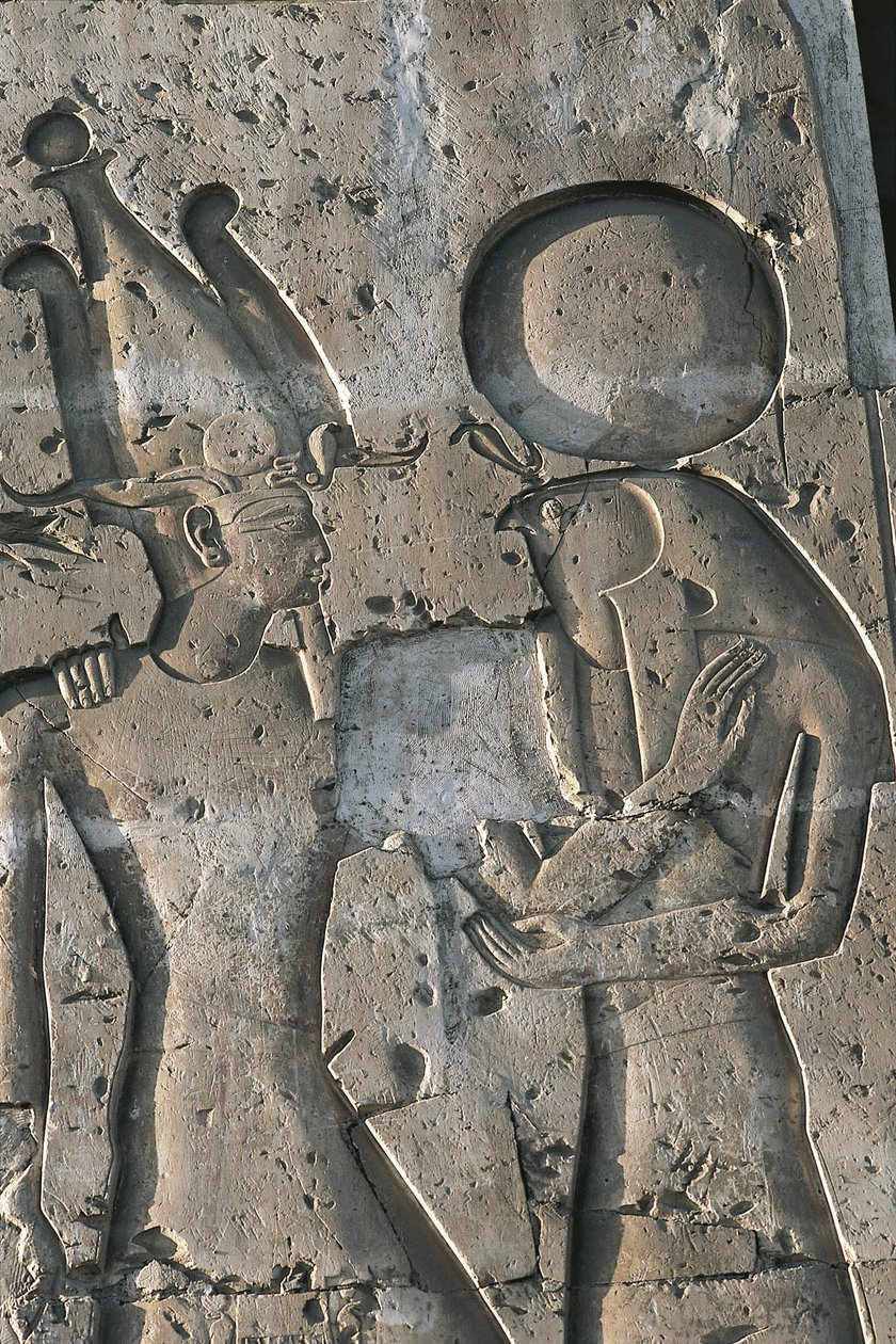 Relief in mortuary temple of Seti I بواسطة غير معروف غير معروف