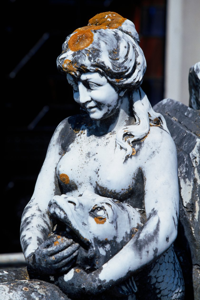 Statue in the garden of the Palace of the Counts of Estoi. Estoi, Portugal بواسطة غير معروف غير معروف