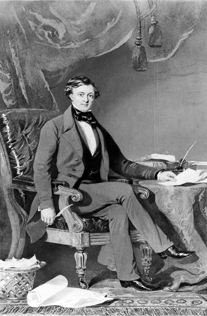 Thomas Brassey, British railway contractor and engineer, c 1830s بواسطة غير معروف غير معروف