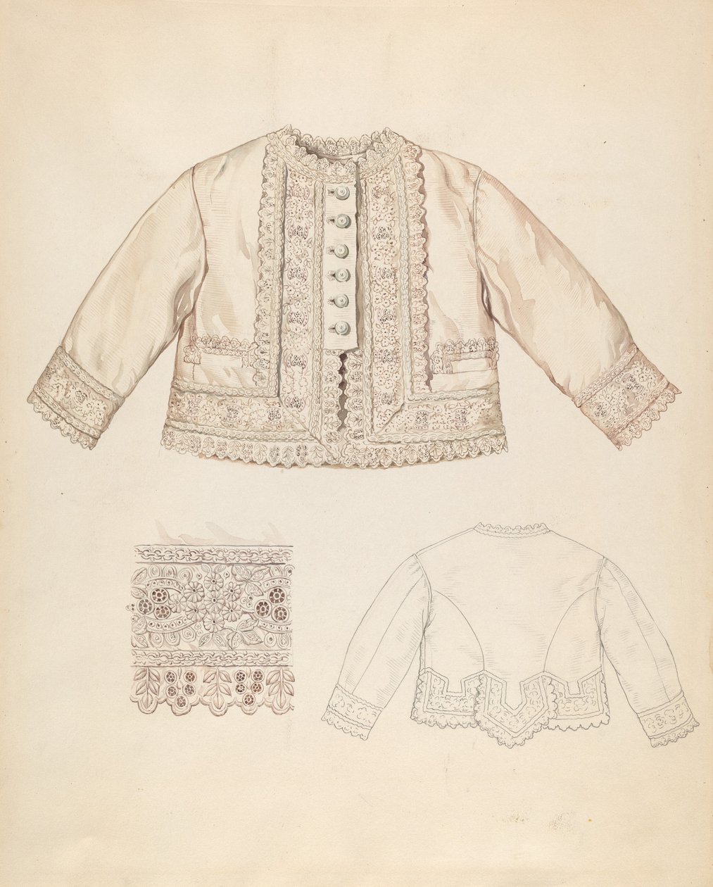 سترة ، ج. 1937. بواسطة ليليان كوزى
