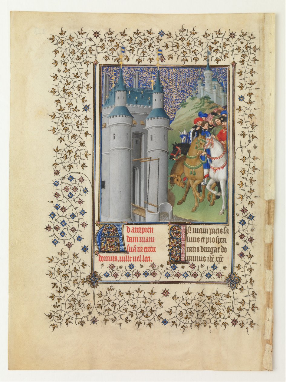 The Belles Heures of Jean de France، Duc de Berry، 1412-1416 بواسطة ليمبورغ اخوان