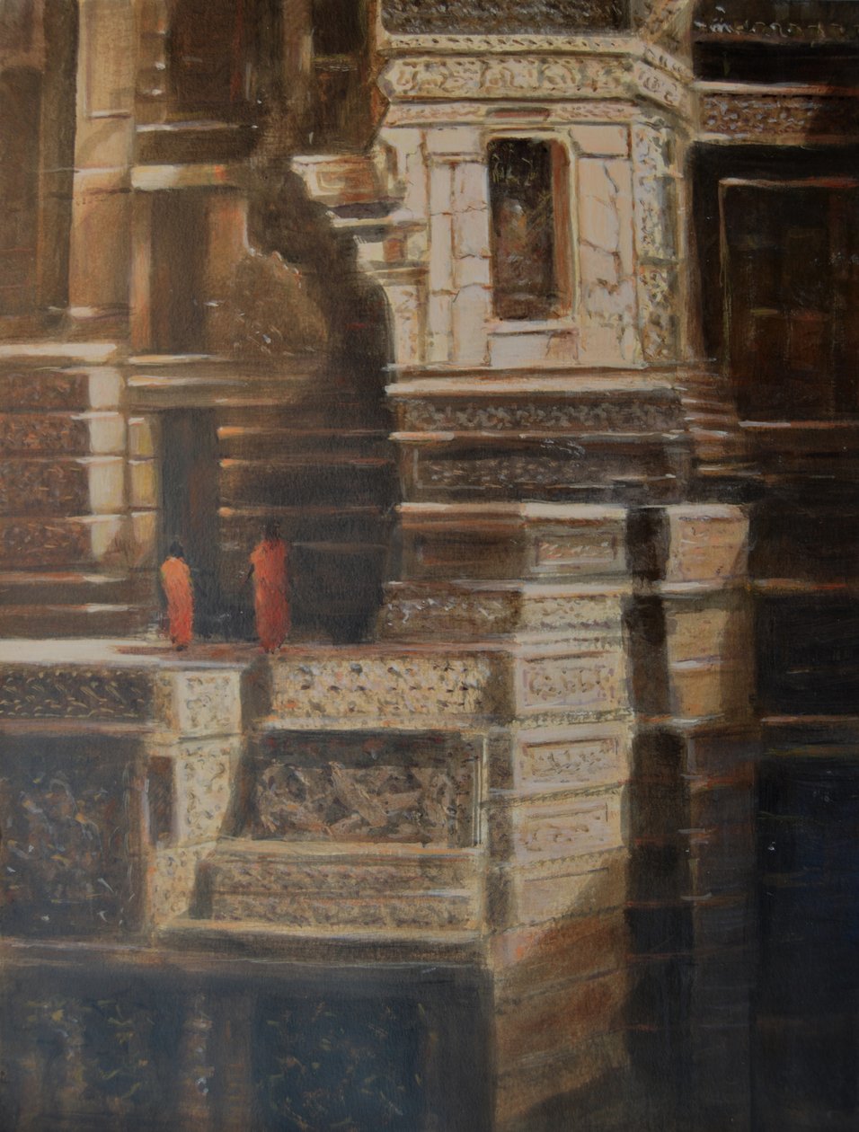 الكهوف Ellora بواسطة لينكولن سيليجمان