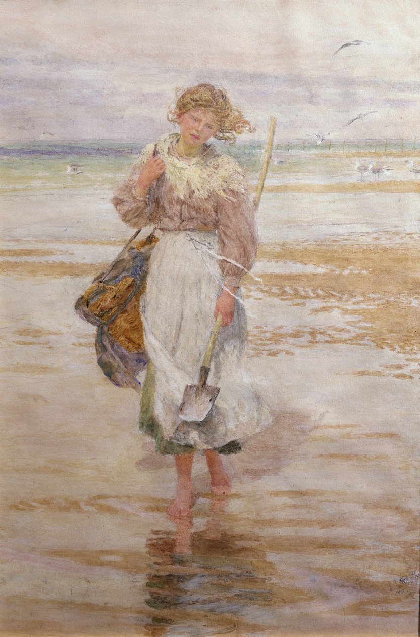 The Bait Digger ، 1910 بواسطة ليونيل بيرسي سميث