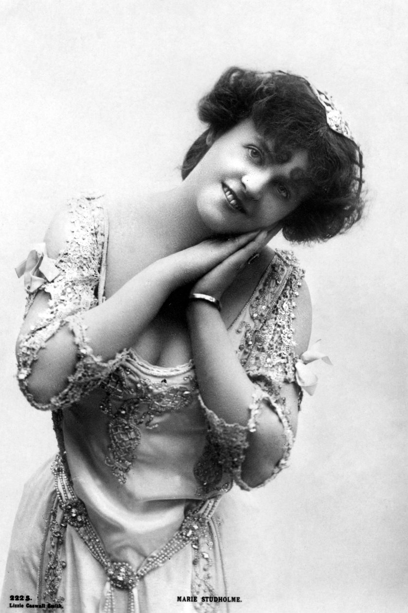 ماري ستودهولمي 1875-1930 ، الممثلة الإنجليزية ، 1900. بواسطة ليزي كاسوال سميث
