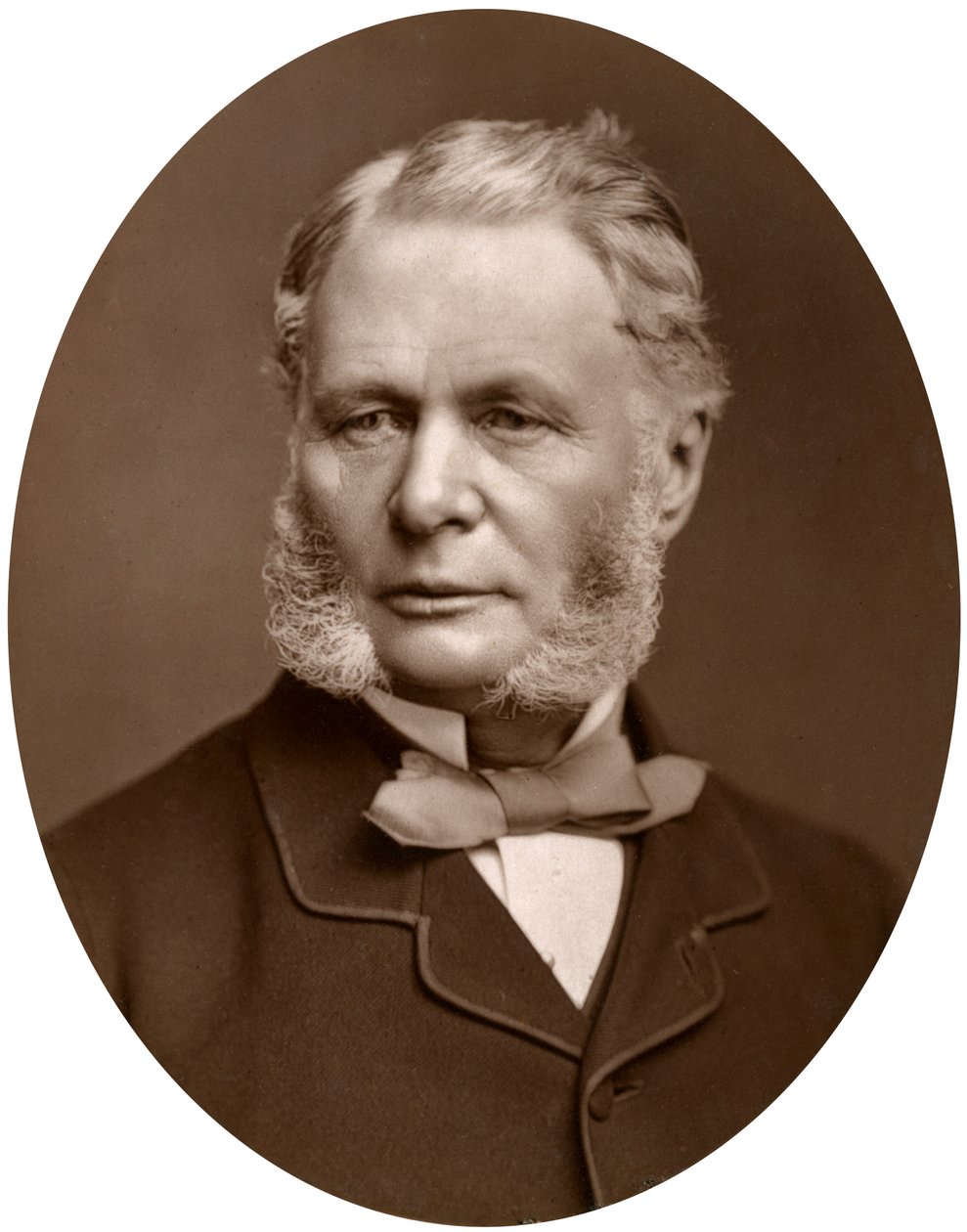 الأدميرال السير أستلي كوبر كي ، KCB ، FRS ، DCL ، أول أمير بحري في البحر ، 1883. بواسطة لوك ويتفيلد