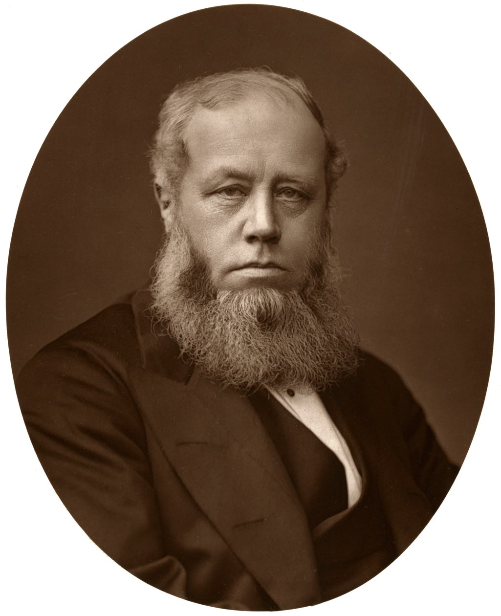السيد هون ريتشارد باجالاي ، قاضي محكمة الاستئناف العليا ، 1876. بواسطة لوك ويتفيلد