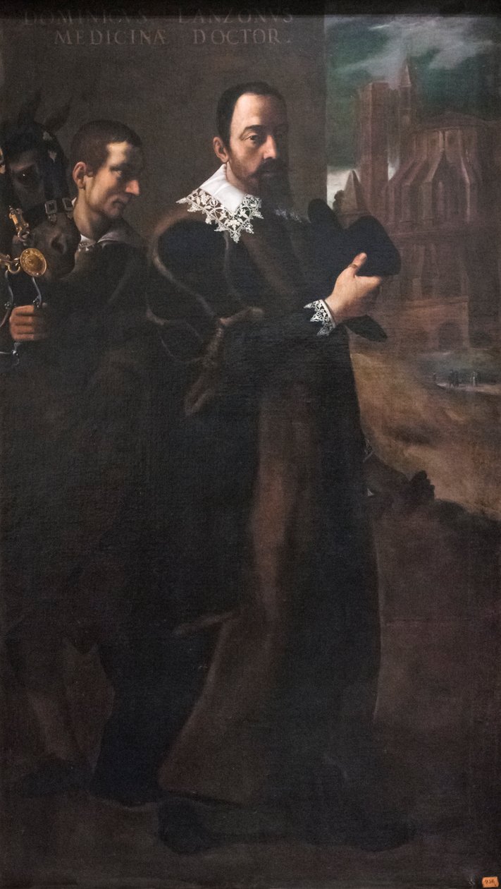 صورة لدومينيكو لانزوني (زيت على قماش) بواسطة Lodovico (Attr. To) Carracci