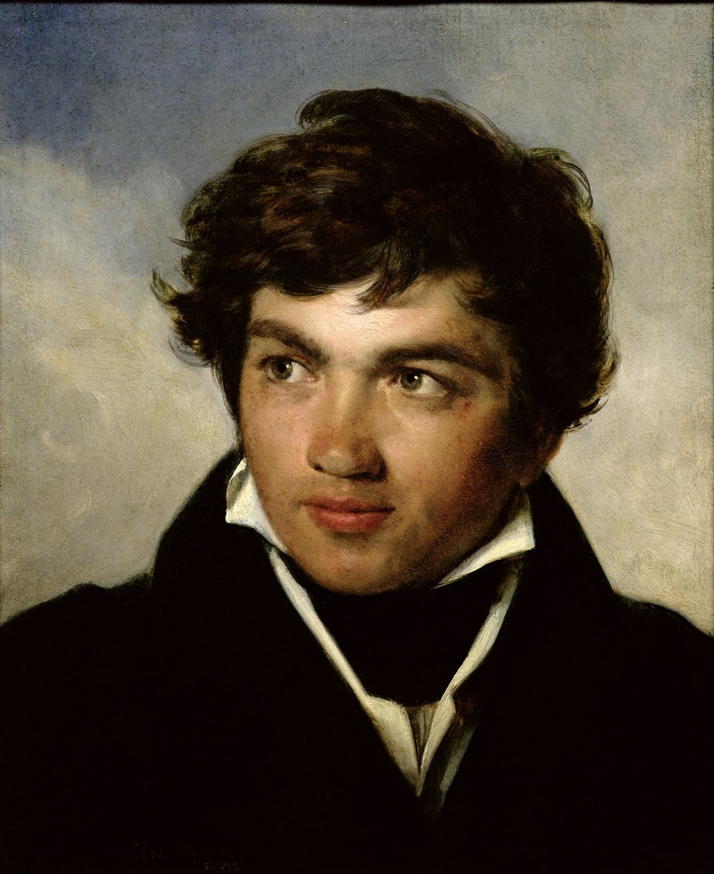 صورة لأخيلي إتنا ميشالون (1796-1822) ج1818-19 بواسطة ليون كوجنيت