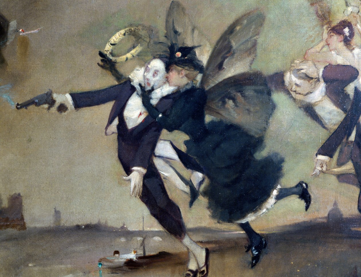 "Parce Domine" ، التفاصيل ، c1884. بواسطة ليون أدولف ويليت