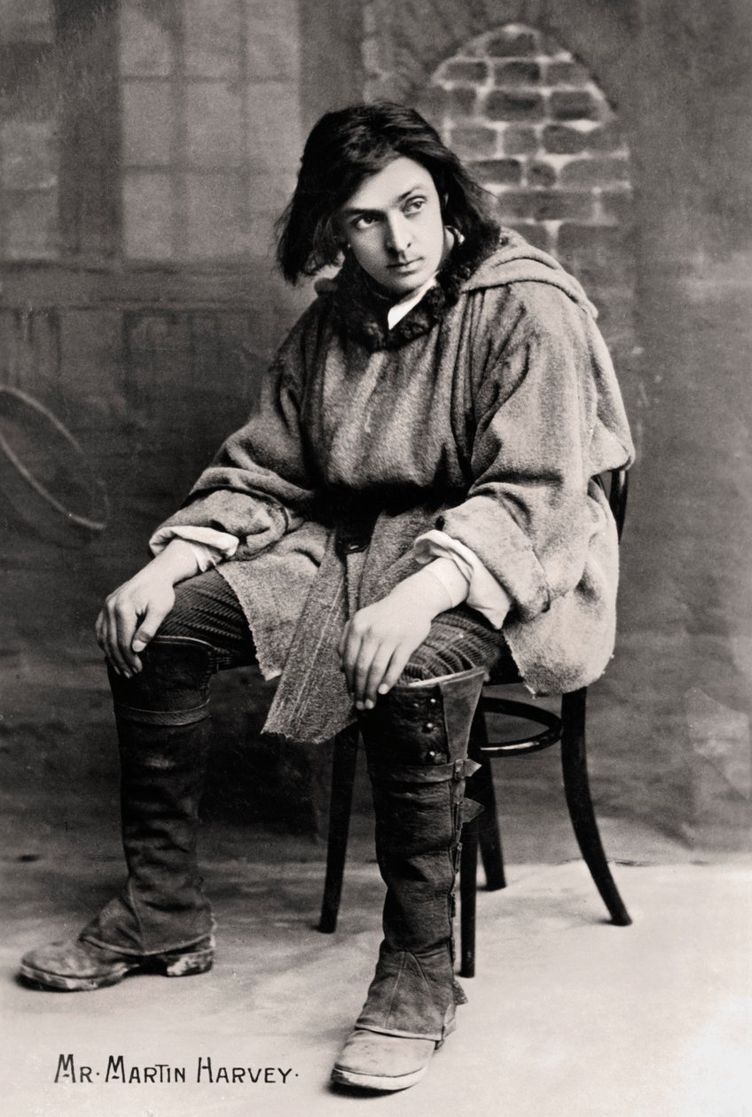 جون مارتن هارفي 1863-1944 ، ممثل إنجليزي ، أوائل القرن العشرين. بواسطة شركة لندن للصور المجسمة والتصوير
