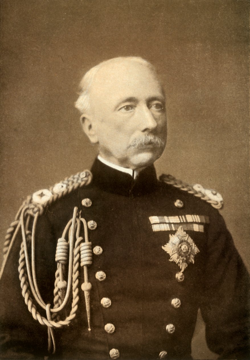 "Viscount Wolseley ، القائد العام للجيش البريطاني" ، 1900. بواسطة شركة لندن للصور المجسمة والتصوير