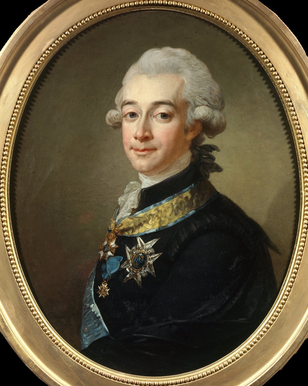 صورة هانز أكسل ، كونت فرسن (1755 - 1810) ماريشال من سويدي. اللوحة لباش لورينز (1733 - 1805). مجموعة خاصة. بواسطة لورينس الأصغر باش