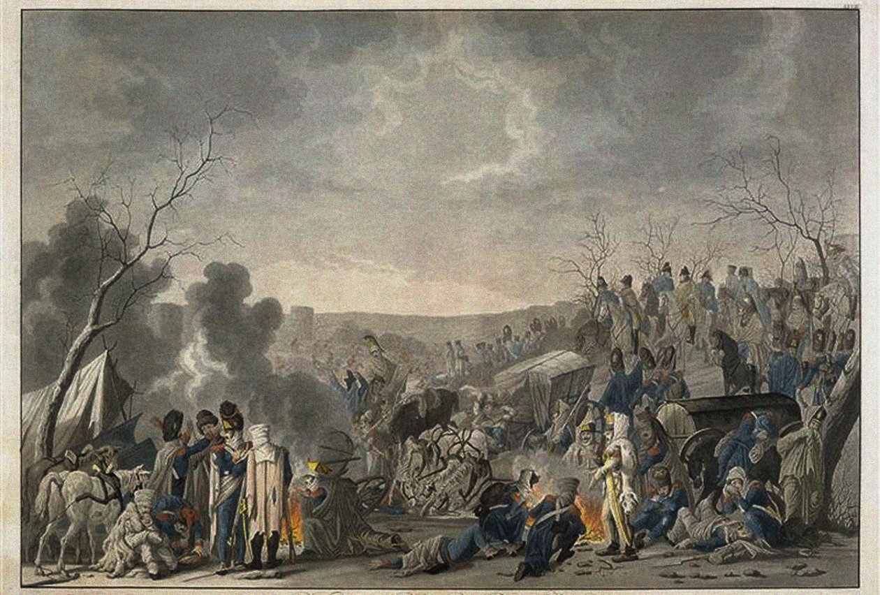 انسحاب الجيش الكبير من موسكو عام 1812 ، 1813 بواسطة لورينز روجينداس