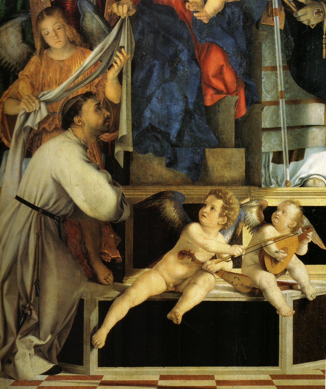 Recanati Altarpiece بواسطة لورينزو لوتو