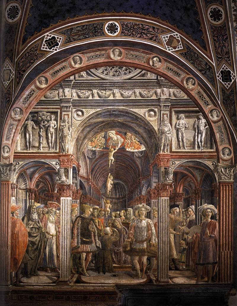 تأسيس Spedale di Santa Maria della Scala بواسطة Lorenzo di Pietro Vecchietta