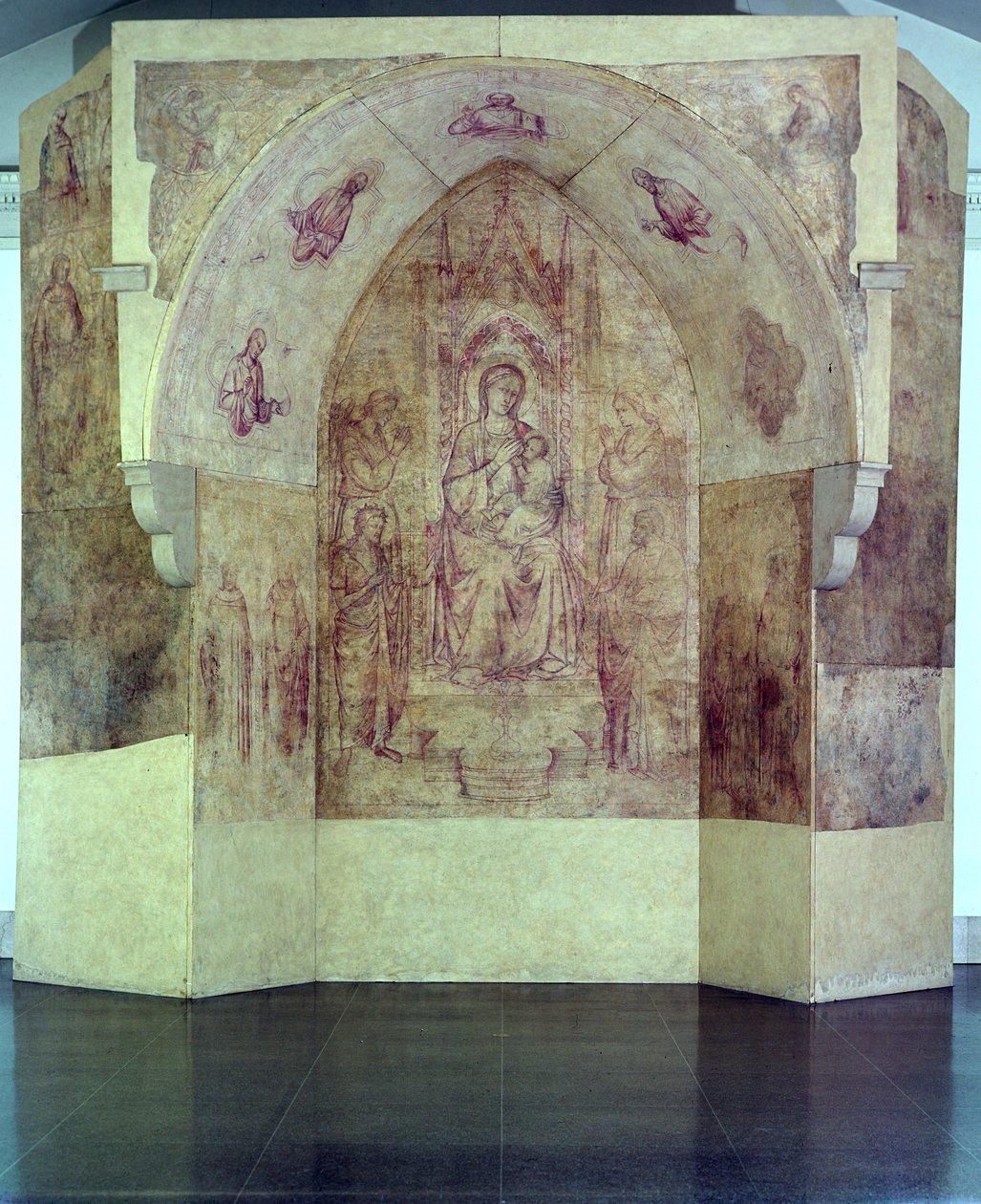 خيمة مادونا بواسطة Lorenzo di Bicci