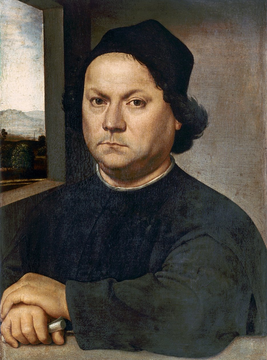 صورة افترض أنها أندريا ديل Verrocchio بواسطة لورينزو دي كريدي