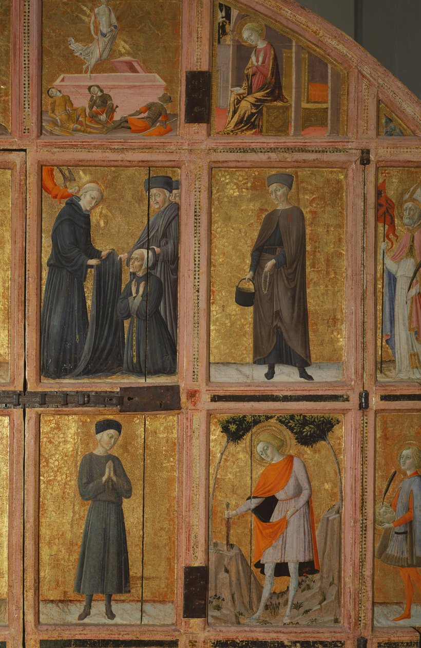 أبواب مذخر سانتا ماريا ديلا سكالا بواسطة Lorenzo di Pietro Vecchietta