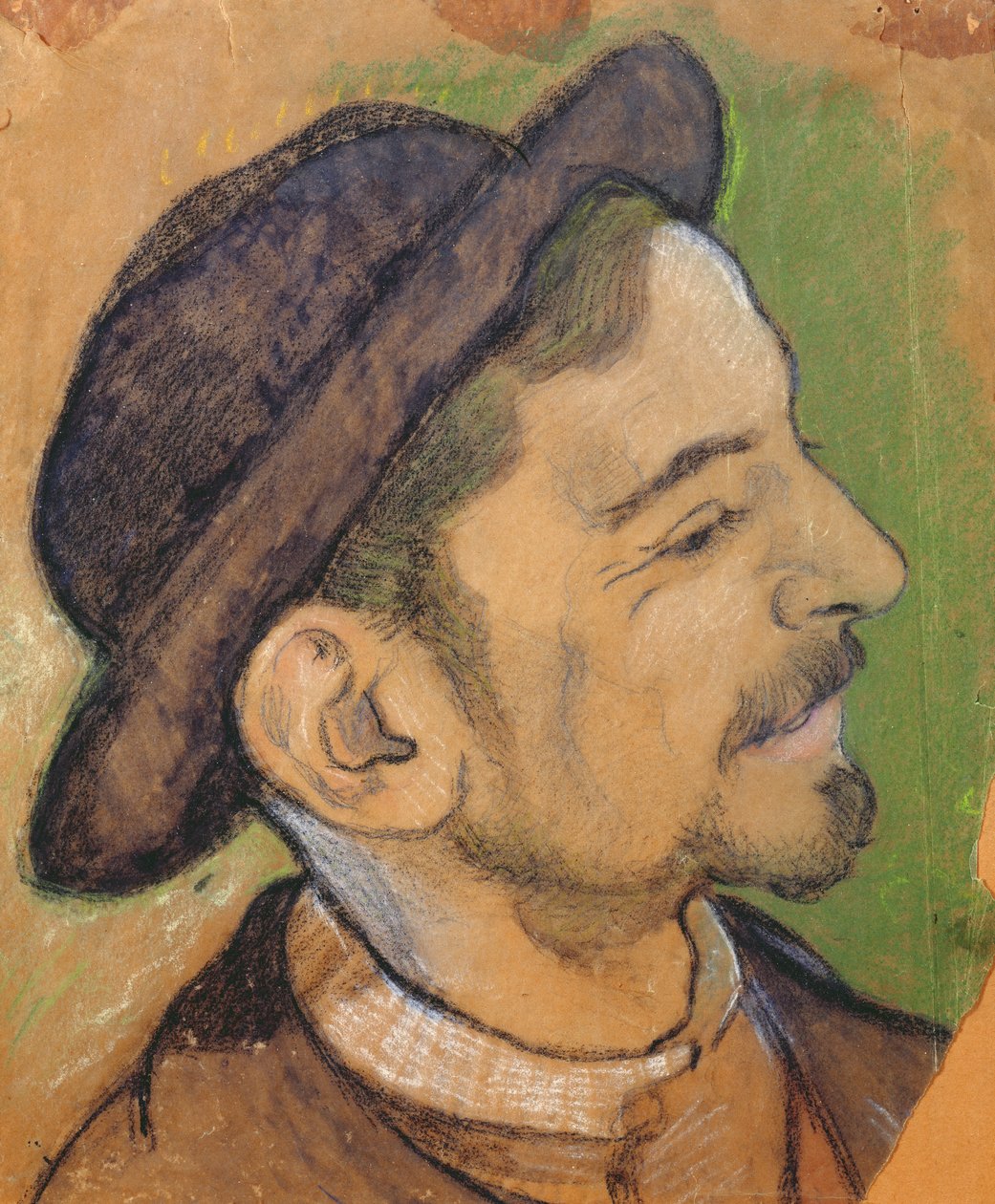 إميل برنارد ، c.1887 (باستيل) بواسطة لويس أنكين