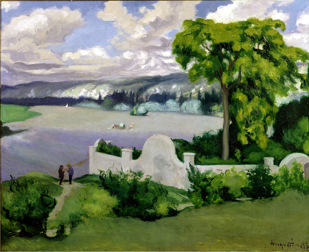 نهر السين بالقرب من La Roche Guyon ، 1893 بواسطة لويس أنكين