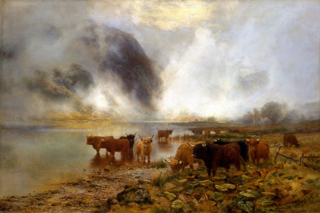 هضبة المرتفعات 1899 بواسطة لويس بوسورث يصب